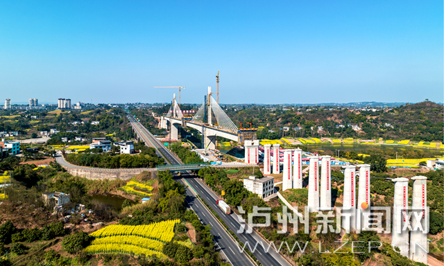 隆黄铁路、渝昆高铁川渝段、国道353、石龙岩码头……今年，泸州重点交通建设跑出加速度