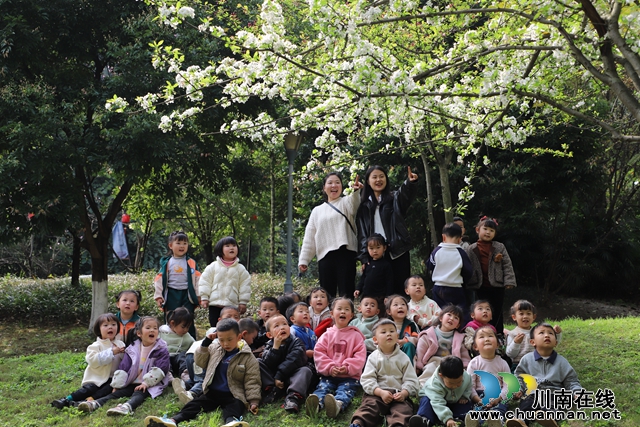 赴春约，共成长｜叙永县鱼凫公园幼儿园开展踏春活动
