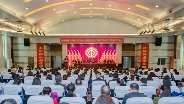 对标竞进再发力 提质增效促发展丨西南医科大学附属医院第三届职代会暨工代会第三次会议召开
