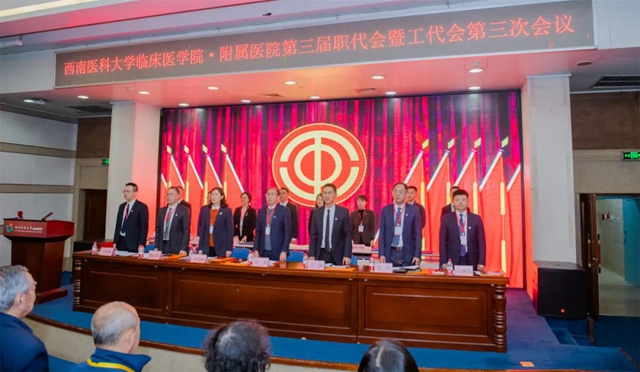 对标竞进再发力 提质增效促发展丨西南医科大学附属医院第三届职代会暨工代会第三次会议召开(图3) 3.jpg