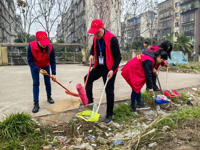 助力国家卫生城市，泸州市人医志愿者在行动！