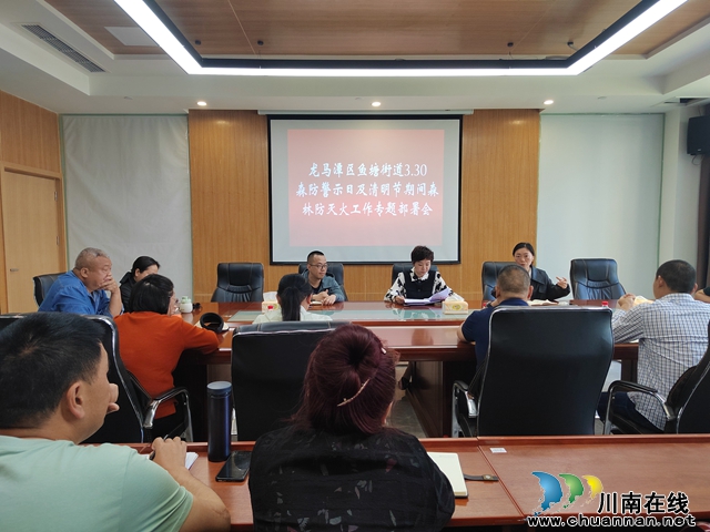 龙马潭区鱼塘街道：扎实做好清明节期间防火工作