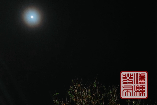 昨晚，泸县夜空惊现“蓝月亮”，你看到了没？