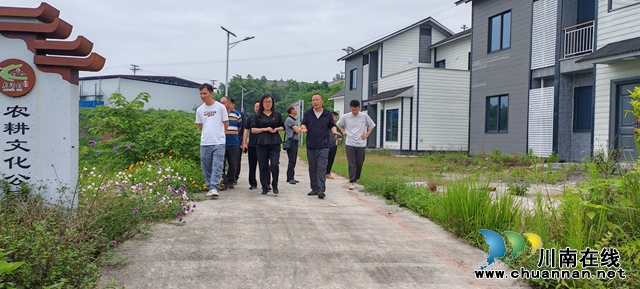 泸县农业农村局到云龙镇调研宜居宜业和美乡村创建工作