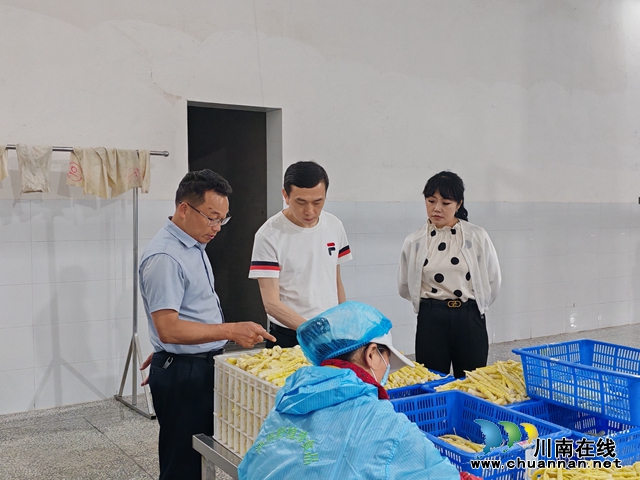 毕猛率队到叙永县黄坭镇调研产业发展情况