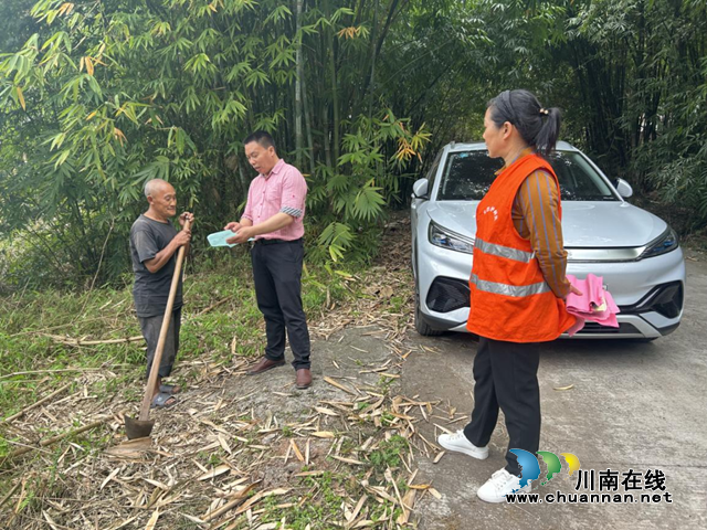 合江县福宝镇：森林防灭火，人大代表在行动