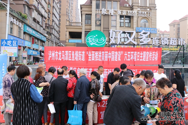 龙马潭区鱼塘街道：以环保为引，深化宣传教育，共筑绿色文明新篇章 | 庆祝第53个世界环境日