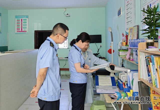 民心守护｜泸县市场监管局突击检查儿童青少年近视防控机构