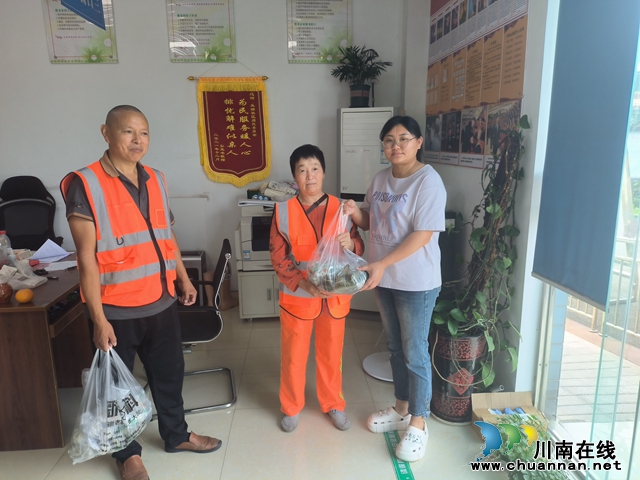 龙马潭区鱼塘街道鱼塘社区：浓情迎端午，心系一线工