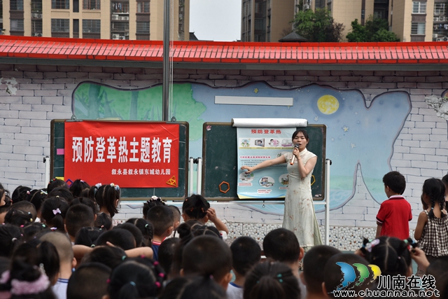叙永东城幼儿园开展预防登革热主题活动