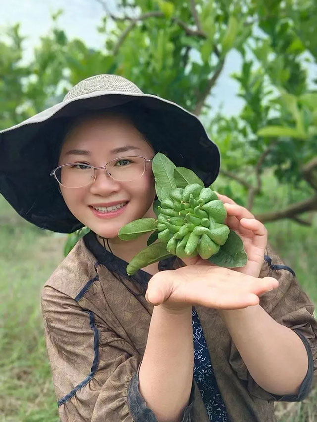 乡村女能人张桃莉：“佛手”满园 得道在勤