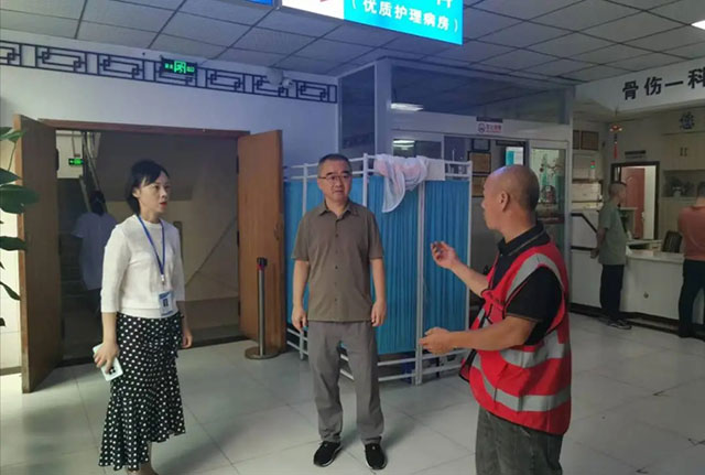 查隐患、保安全┃古蔺县中医医院开展安全生产大检查(图2) 2.jpg