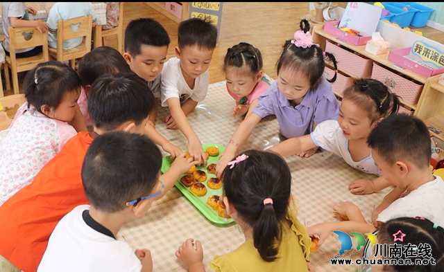 泸县城北幼儿园开展2024年中秋节生活教育活动