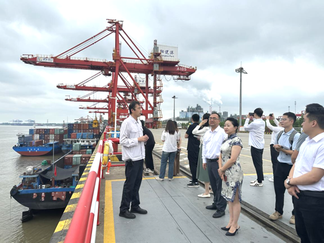 泸州市口岸物流办副主任刘波带队赴重庆、武汉考察口岸物流高质量发展工作