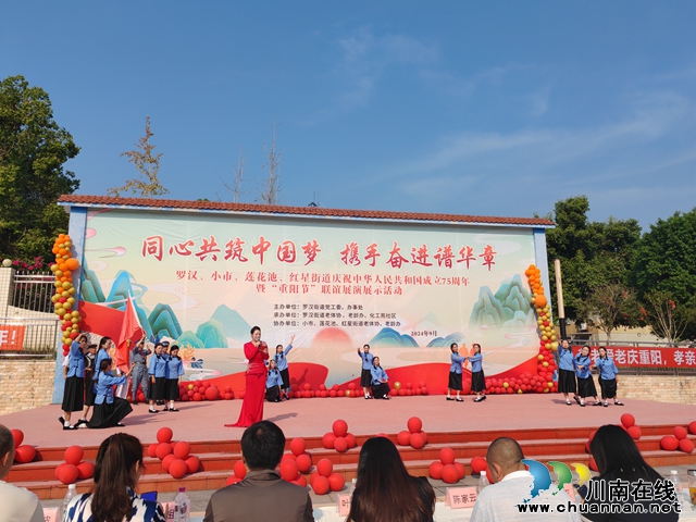 龙马潭区小市街道下大街社区开展我们的节日·重阳主题活动