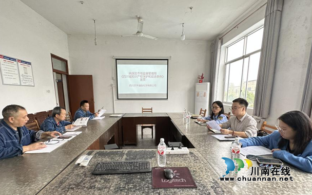 纳溪区市场监管局：走访企业，助力知识产权保护与发展