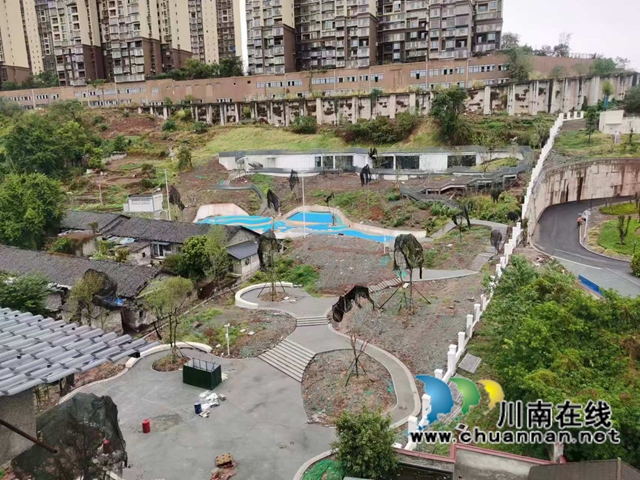 龙马潭:“城市碎片”串起身边“微幸福” (图2) 罗汉街道口袋公园-龙马潭区住房城乡建设局供图.jpg