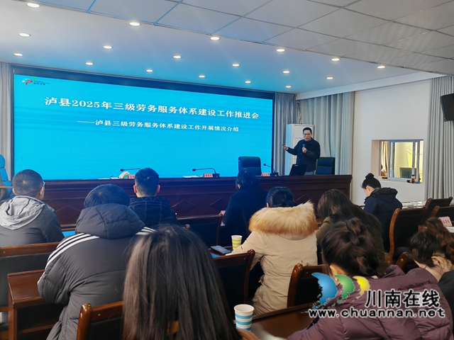 锚定目标再发力，泸县三级劳务服务体系建设吹响“冲锋号”