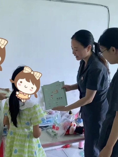 开学季“特别行动”丨龙马潭法院：用真心真情，持续“未”你守护