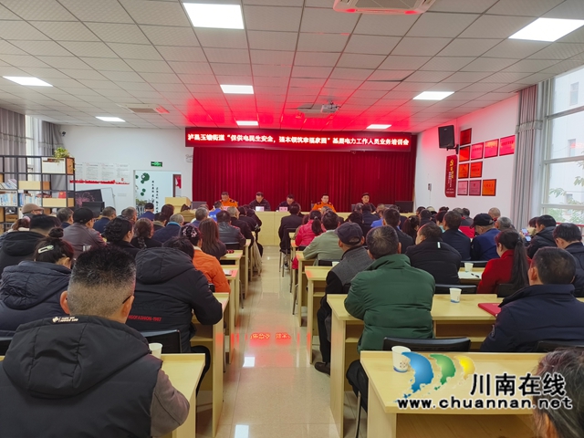 泸县开展“保供电护民生安全 强本领筑幸福家园”培训(图2) 电力培训(龙洪艳摄).jpg