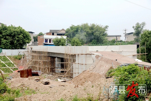 今年7月通车！泸县这座桥梁建设有新进展