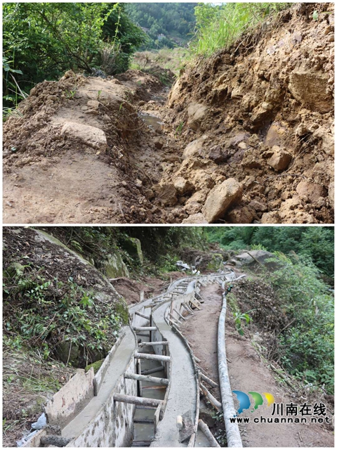 古蔺县白泥镇:“肩挑背扛”如何在乌蒙峭壁践行“红旗渠”精神?(图3) 3.jpg