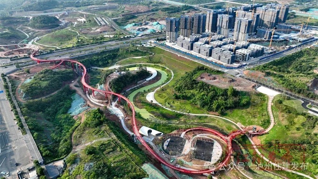 航拍来了!泸州这个公园预计年内投用(图1) 1.jpg