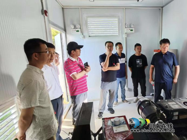 泸州（合江）X波段天气雷达通过现场验收