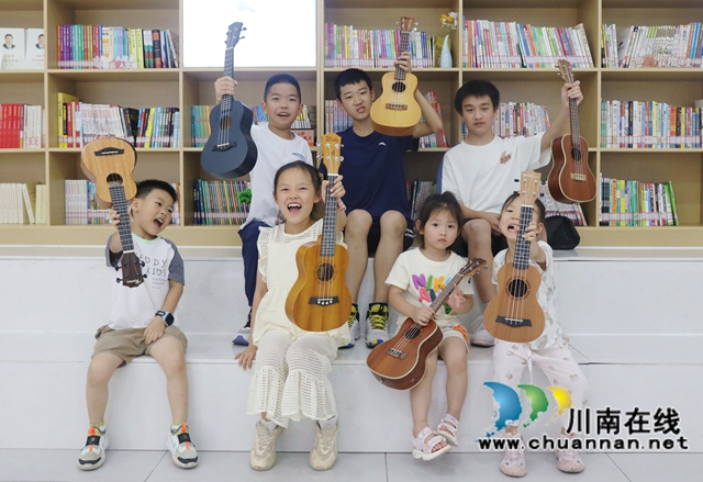 龙马潭：多彩公益课堂 让孩子今夏有“趣”处