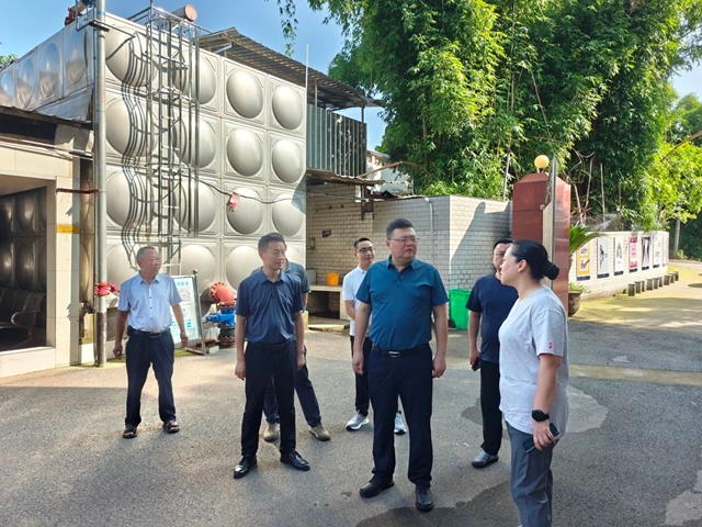 泸县副县长马晋宇到天兴镇督导敬老院消防安全