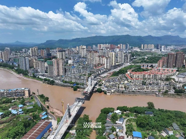 合江↔赤水仅需2分钟,九支大桥力争明年通车!(图2) 2.jpg
