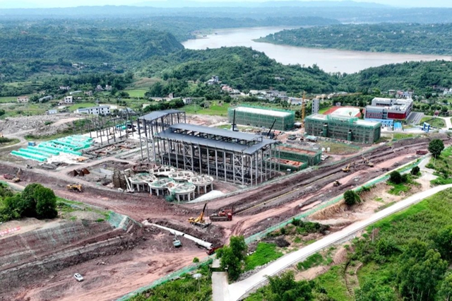投资10亿元,泸州这个省重点项目预计年底完工(图3) 工3.jpg