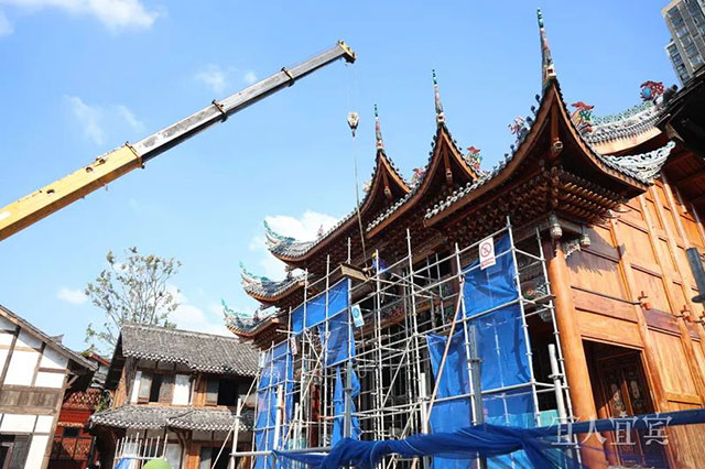 预计国庆开街!五粮液501古窖池中国白酒文化圣地项目最新进展(图1) 1.jpg