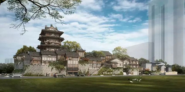 预计国庆开街!五粮液501古窖池中国白酒文化圣地项目最新进展(图4) 4.jpg