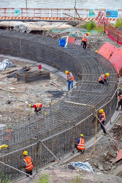 扣塔安装进入收尾阶段!泸州长江五桥建设新进展→(图7) 7.jpg