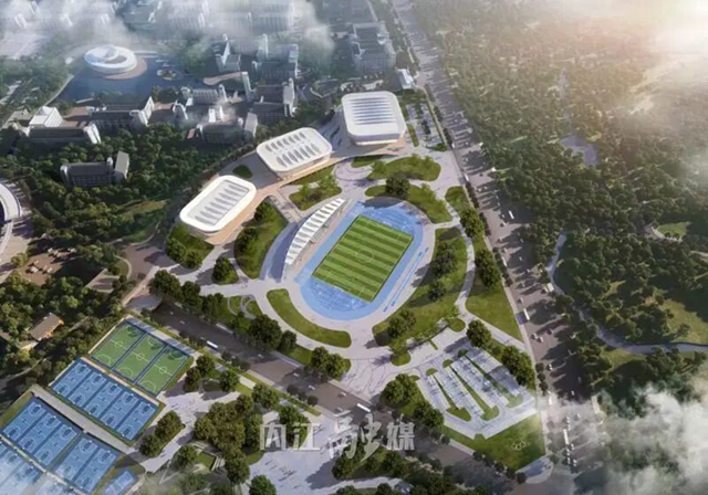 明年竣工！内江又一“高大上”全民健身中心即将亮相