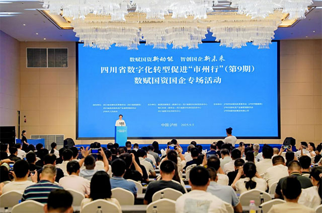 四川省数字化转型促进“市州行”（第9期）数赋国资国企专场活动在泸州举行