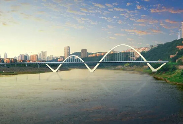 你关心的泸州龙透关沱江大桥，施工到哪一步了？速看→