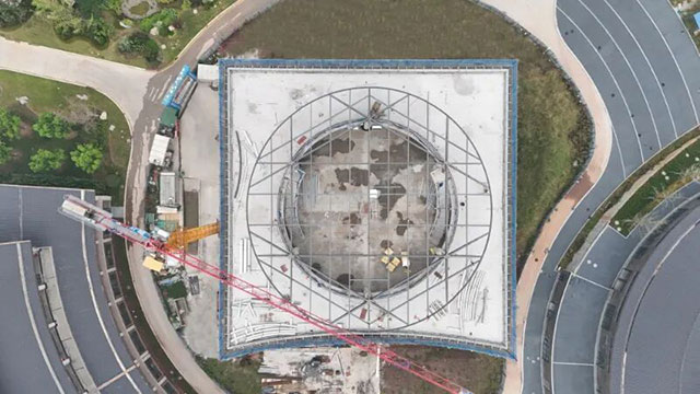 泸州白酒文旅新地标——龙涧酒博园封顶!(图3) 3.jpg