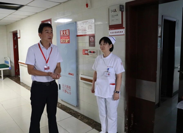 合江县中医医院开展国庆中秋节前安全检查