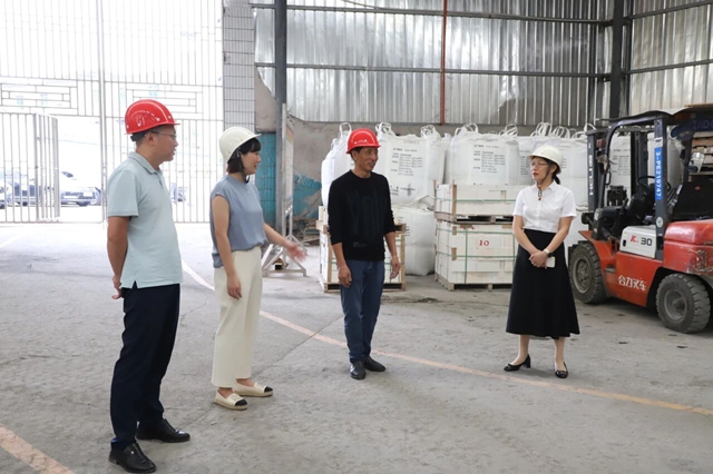 泸县人大常委会副主任罗晓玲率队到天兴镇督导当前重点工作