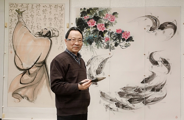 《人民美术》杂志“大家”栏目专题介绍：泸州画家魏闻声