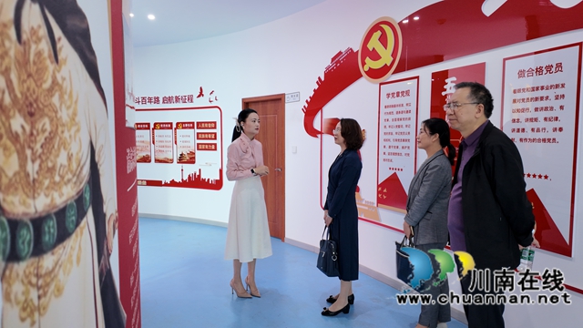 泸县关工委开展企业关爱工作走访活动