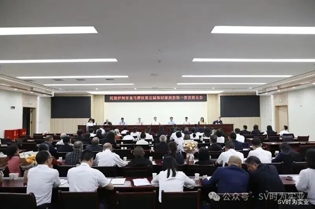 泸州时为公司董事长李金龙当选民建龙马潭区基层委副主委