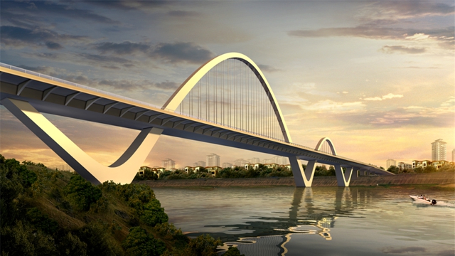 龙透关沱江大桥南岸隧道施工启动！