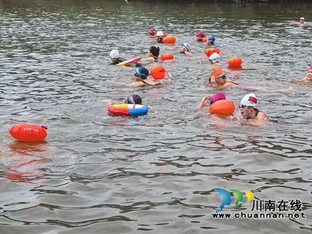 乘风破浪“泳”争先|泸县游泳爱好者联谊会成立十二周年庆典活动举行(图6) 女子自由泳(曾佐然摄).jpg