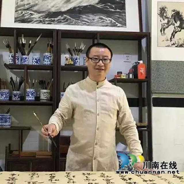 传统根脉与时代新声的艺术对话——评鲁明全鲁天然父子书法展(图5) 鲁5.jpg