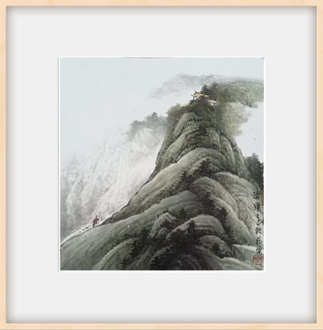 剑魂墨韵——评杨建军山水画中的生命气象与精神家园(图3) 3.jpg