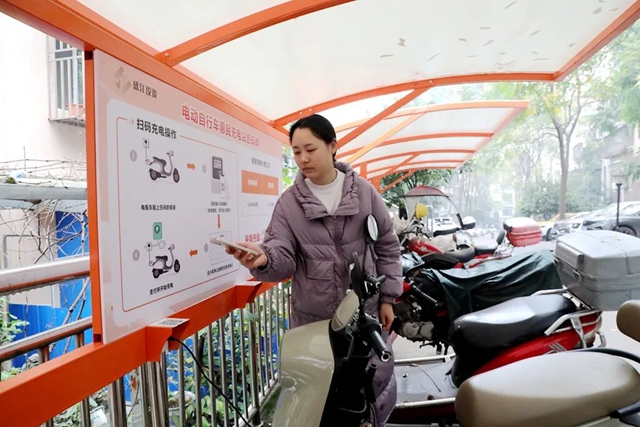 有你家小区没?今年底前江阳区将新建400个电动自行车充电端口(图2) 建2.jpg