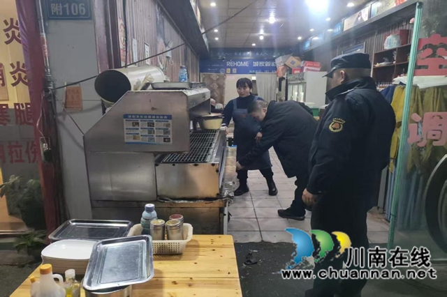 龙马潭区小市街道综合执法队发力筑牢大气污染防治防线